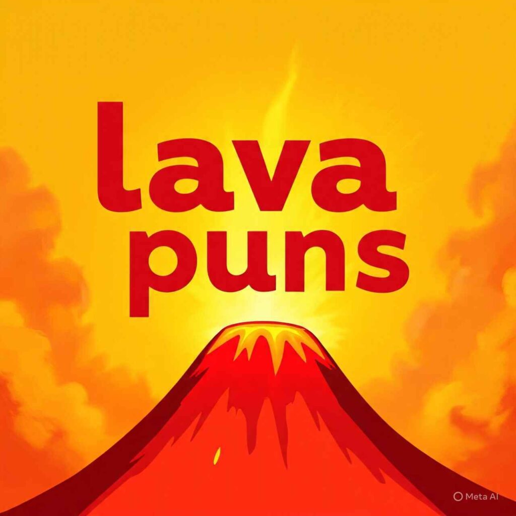 Lava Puns That’ll Rock Your World With Molten Laughter