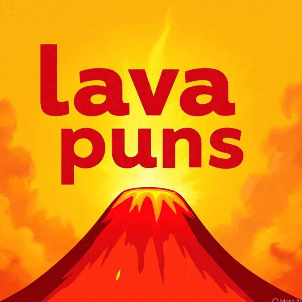 140 Lava Puns That’ll Rock Your World With Molten Laughter