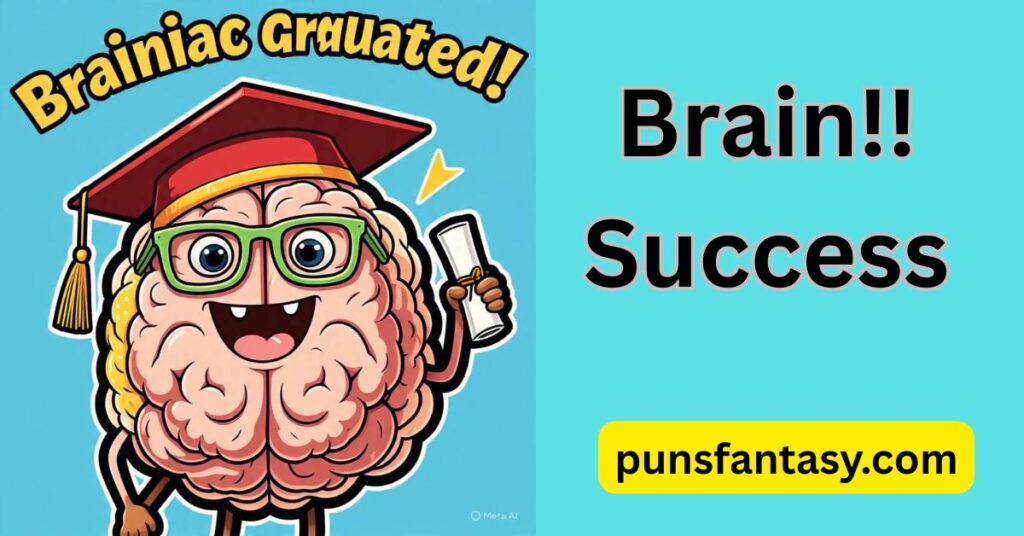 cute cartoon has degree of puns for graduation