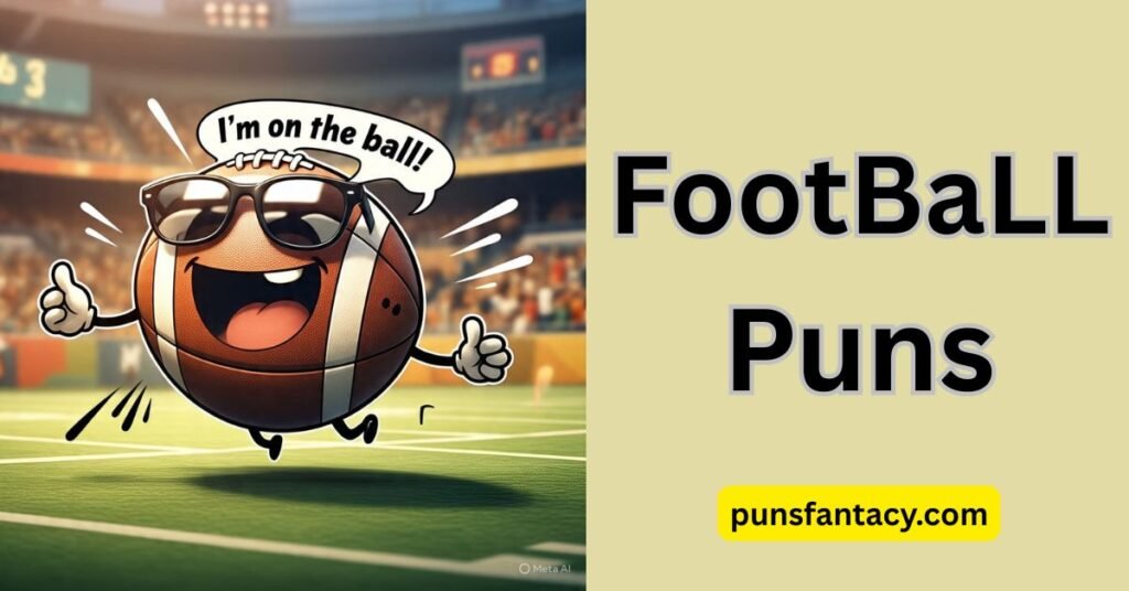 funny football puns