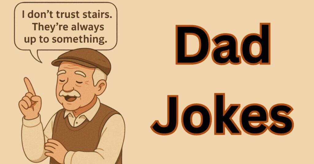 best dad jokes image illustration