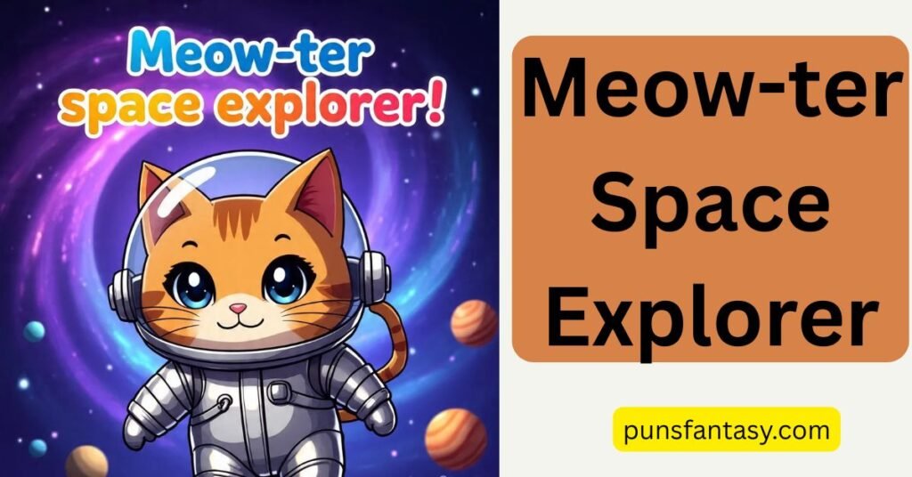 funny cat pun names image illustration