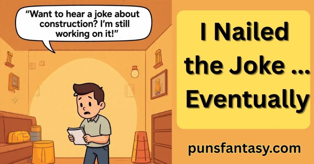 a dad joking in dads jokes style