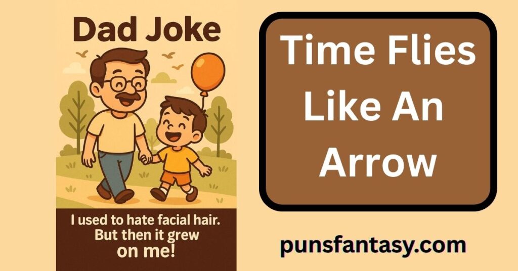 dad telling his son good dad jokes