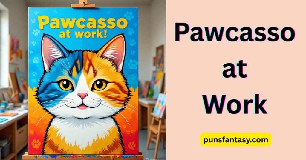 meow puns image illustration