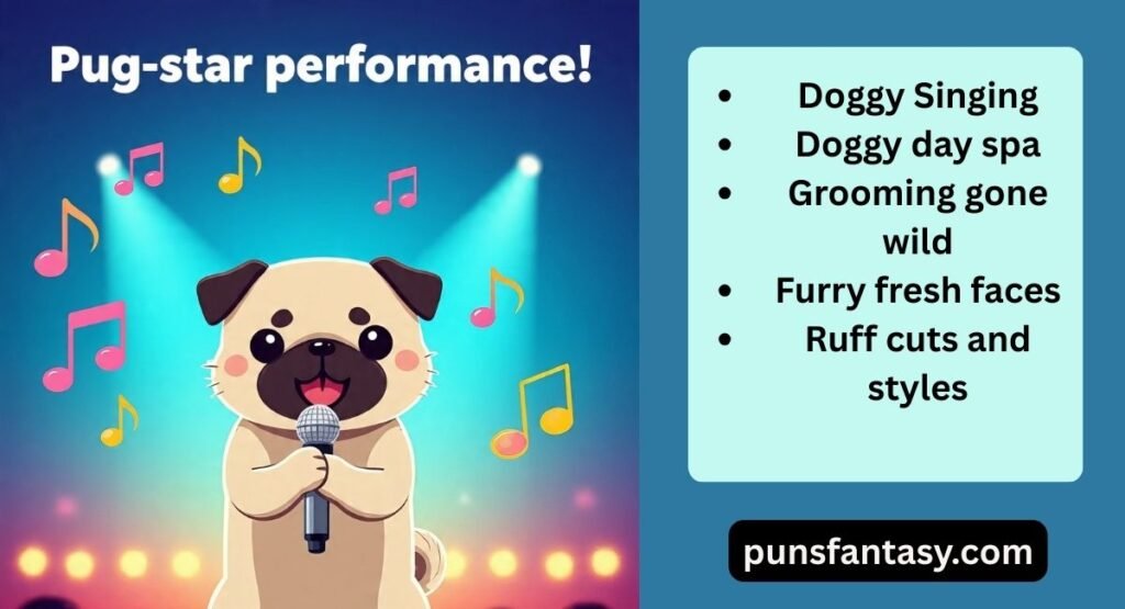 bark puns image illustration