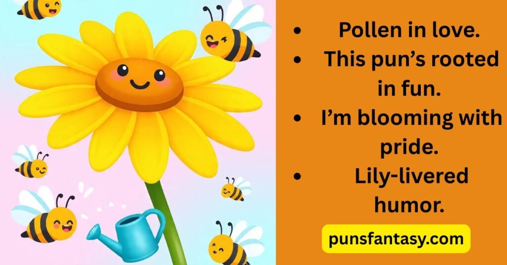 bee enjoying puns