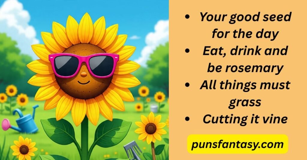 funny gardening puns