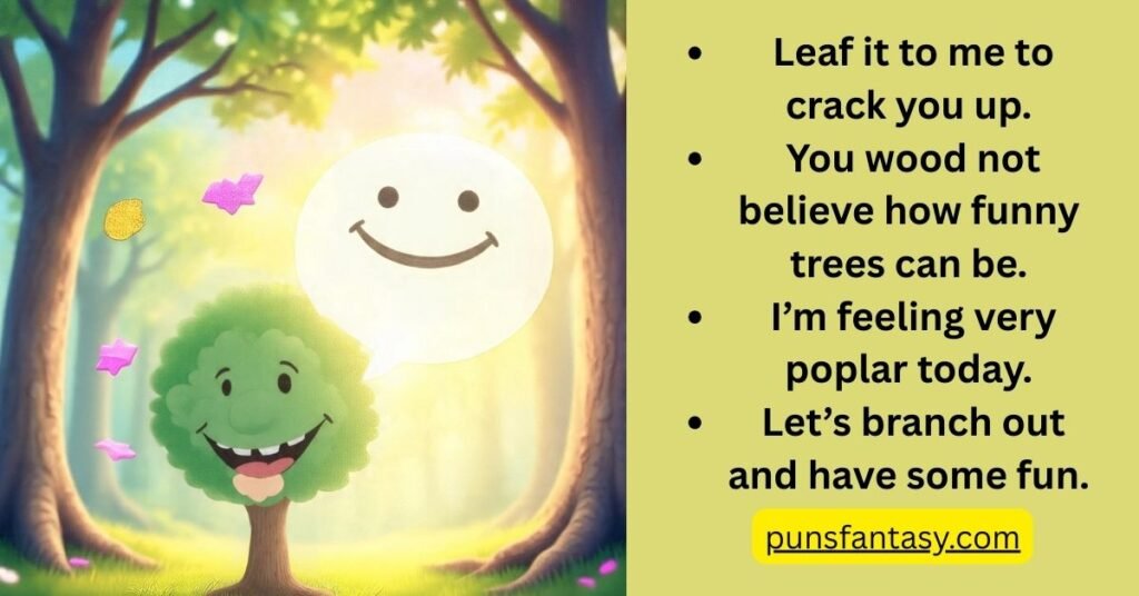 funny tree puns