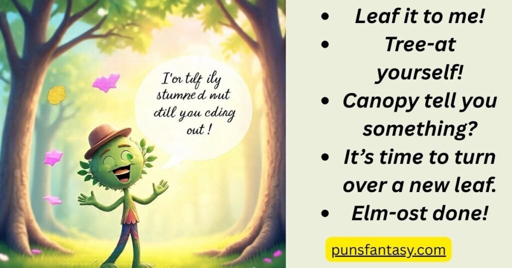 pretty tree name puns