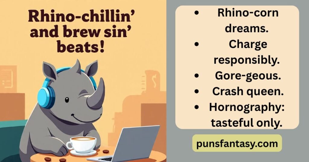 rhino pun image