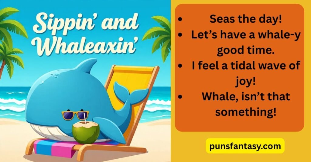 whale puns love image