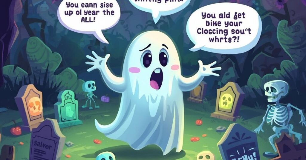  Ghost puns captions