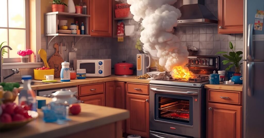 Kitchen Chaos and Oven Fails