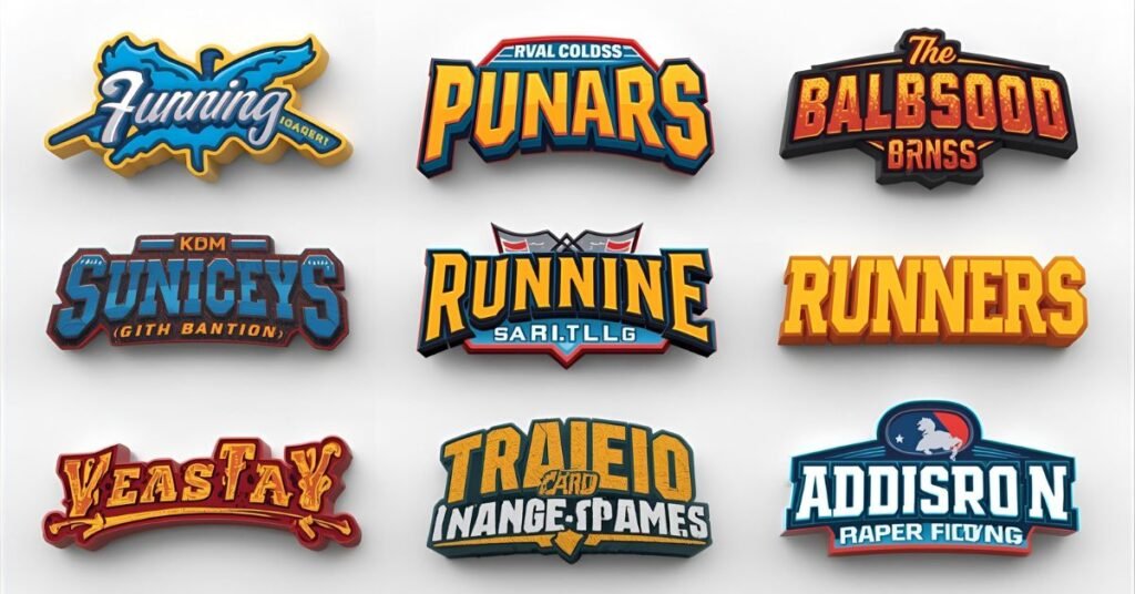 Running puns team names
