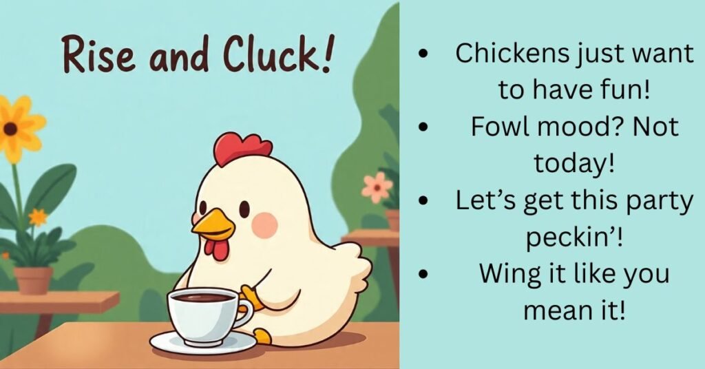 funny chicken quotes