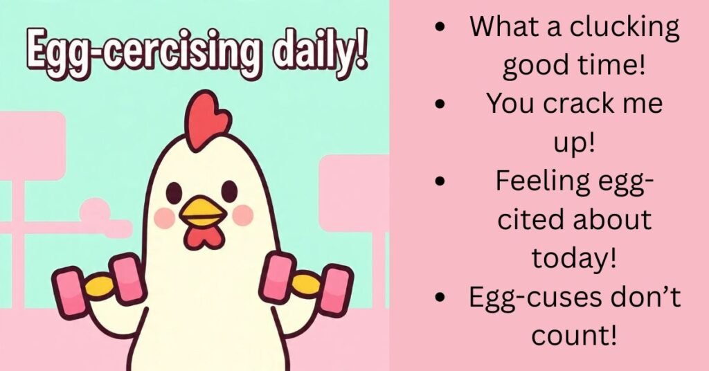funny egg puns