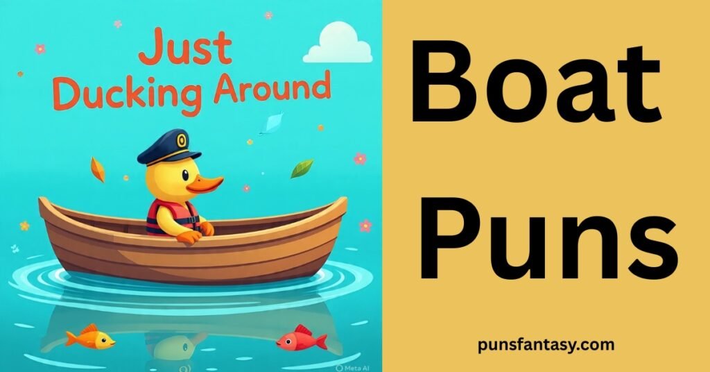 boat puns image