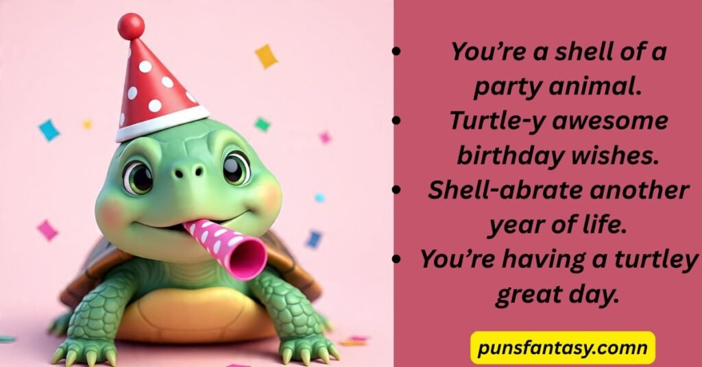 turtle birthday puns