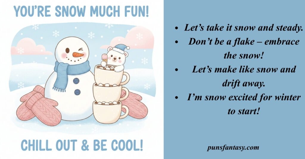 cold weather puns